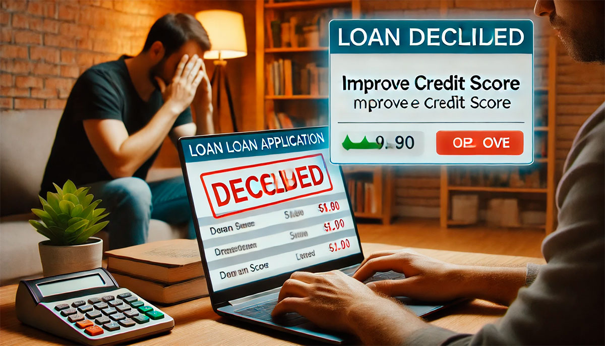Loan declined notice